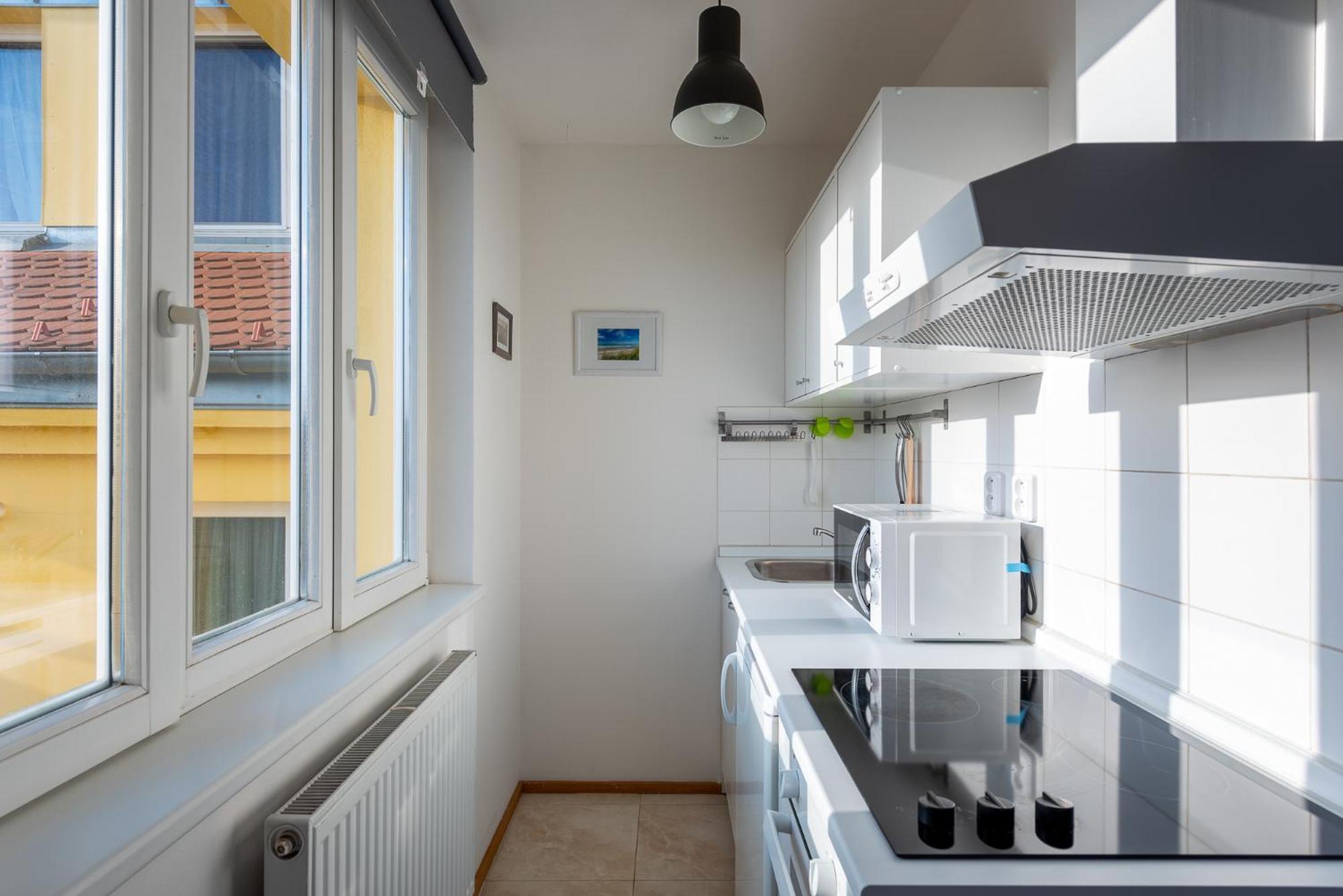 Sunny Safron Apartment Praga Exterior foto